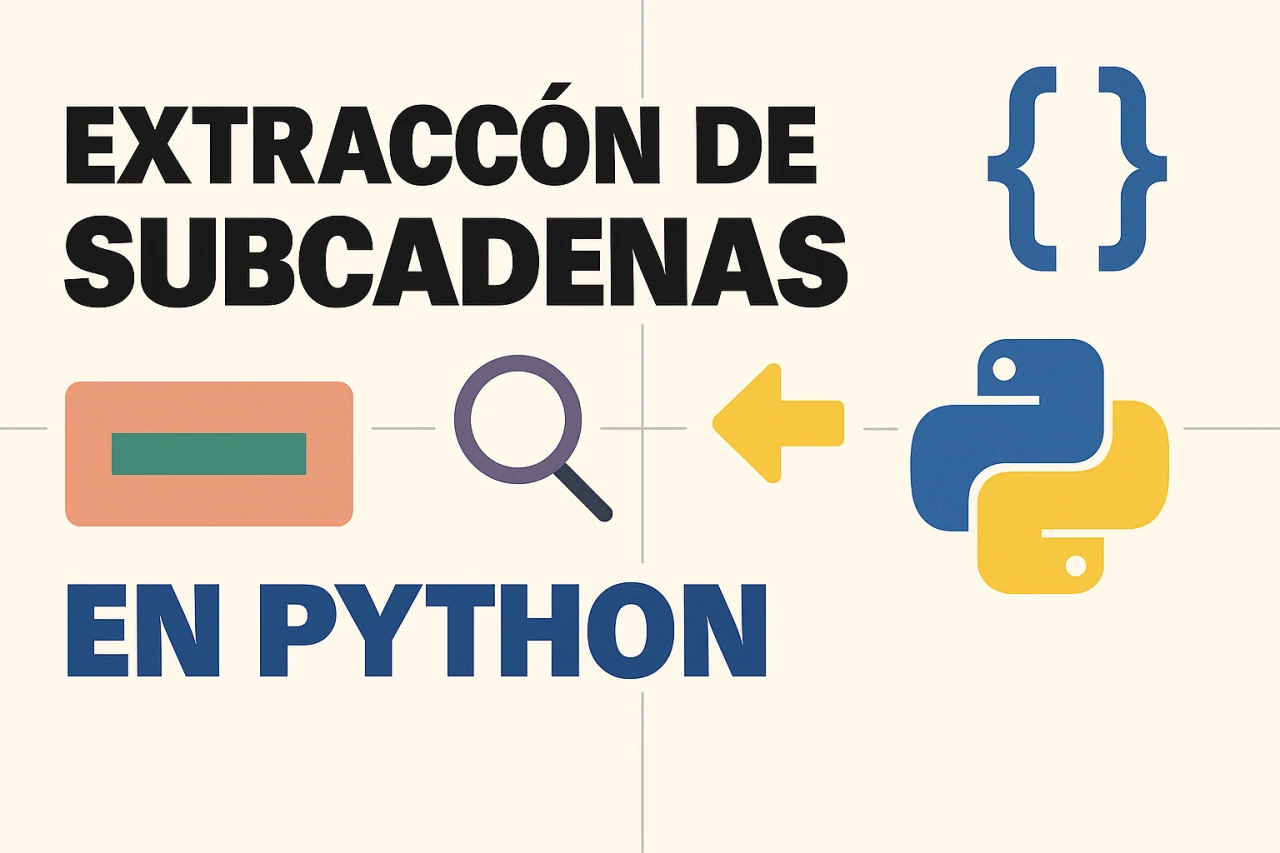 Extracción de subcadenas en python