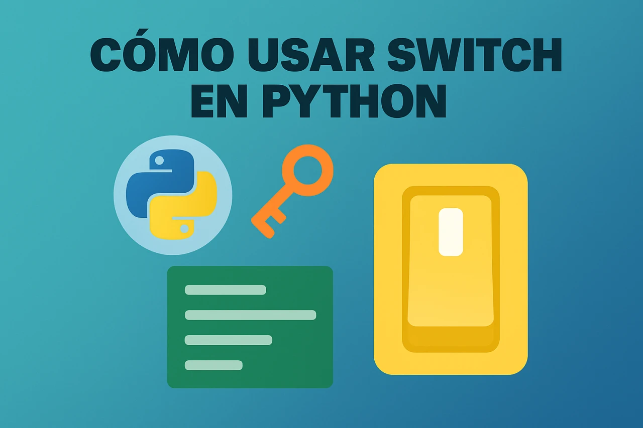 Cómo usar switch en Python: Ejemplos de switch-case