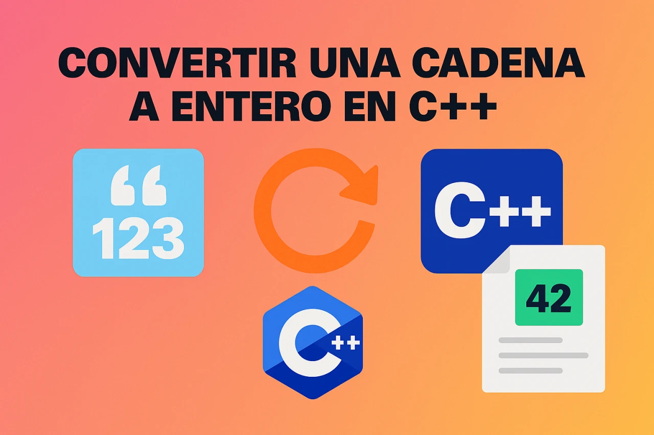 Cómo convertir una cadena a entero en C++: Ejemplo práctico