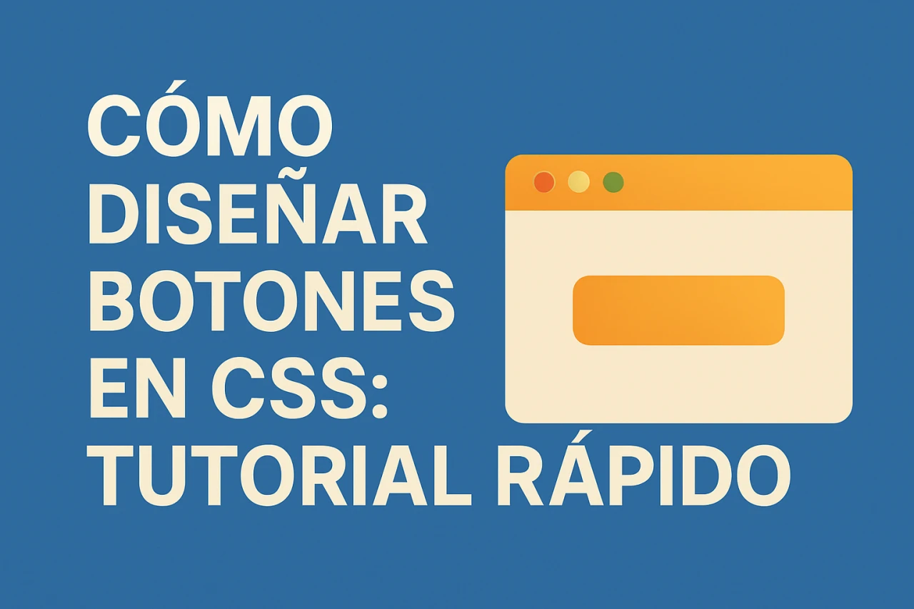 Cómo diseñar botones en CSS: Tutorial rápido