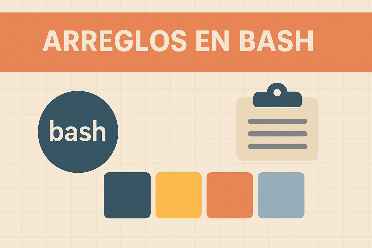 Arreglo en Bash: Declarar un arreglo de cadenas en un script