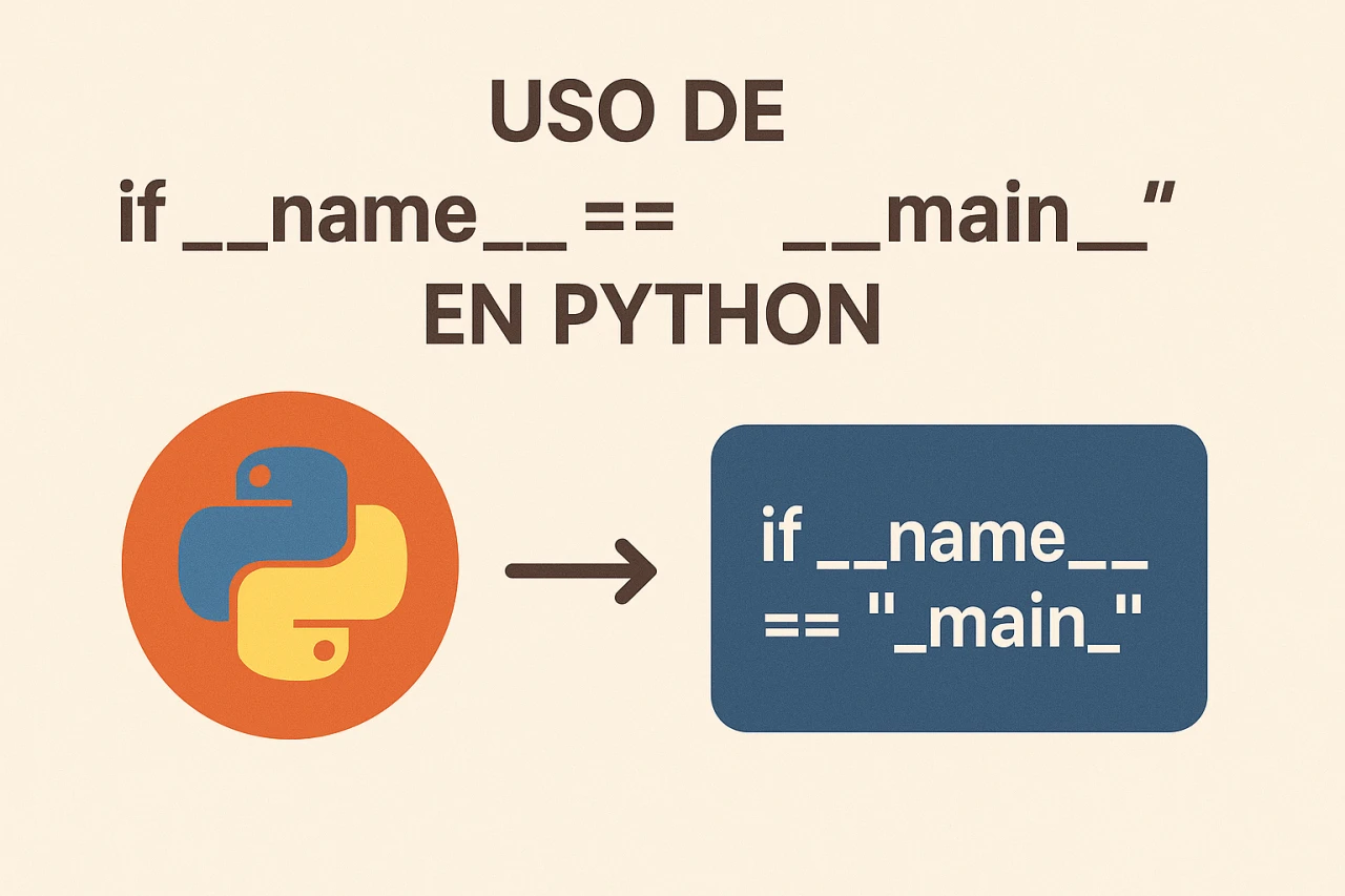 El uso de if __name__ == '__main__' en Python: una práctica común