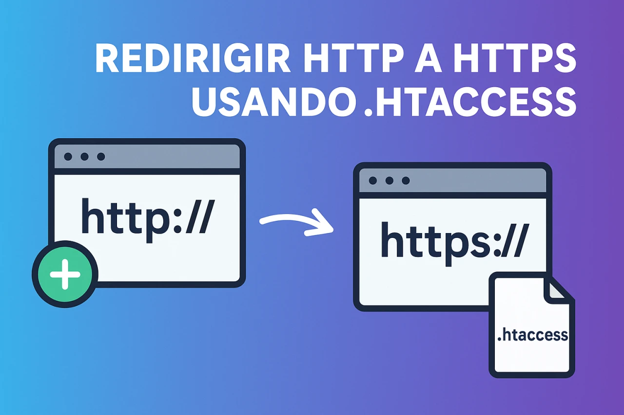 Cómo redirigir HTTP a HTTPS usando .htaccess sin complicaciones