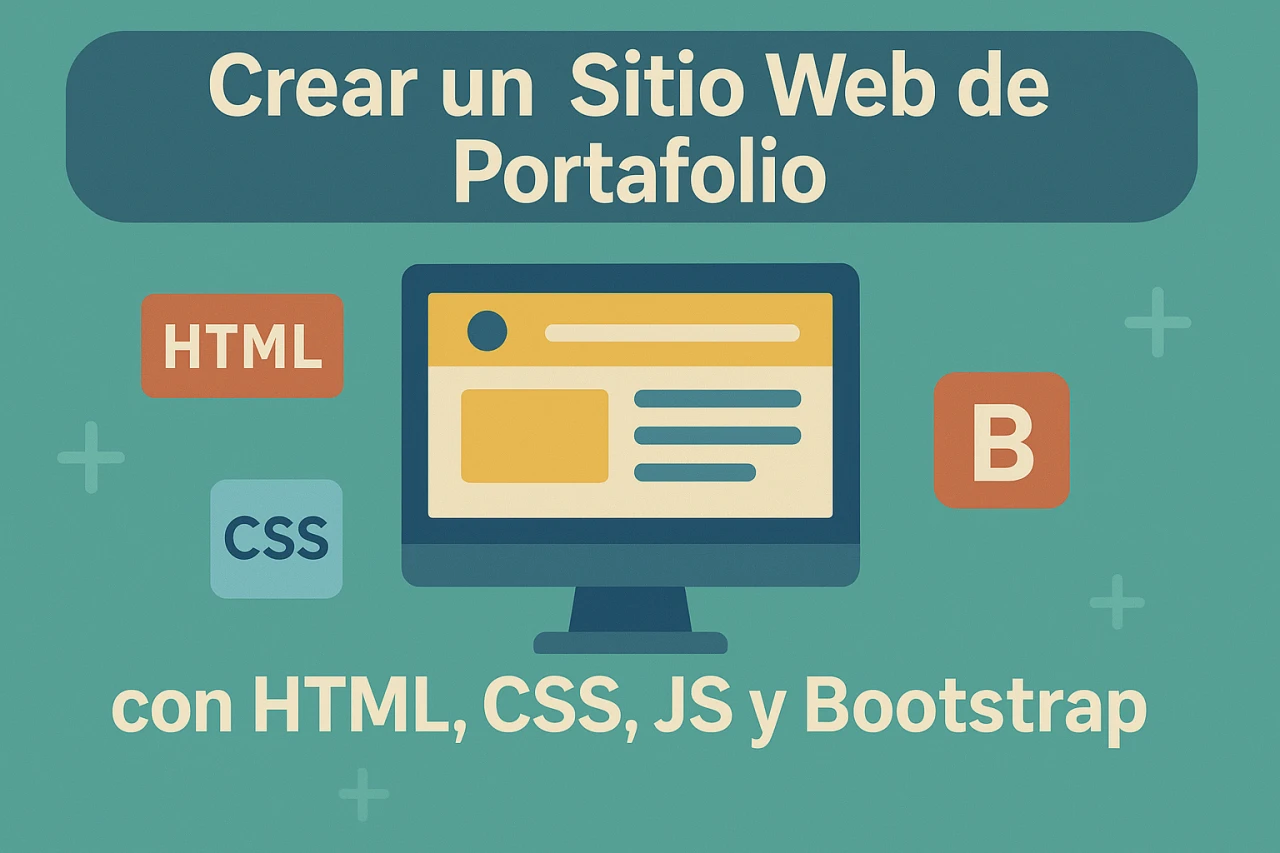 Crear un Sitio Web de Portafolio con HTML, CSS, JS y Bootstrap