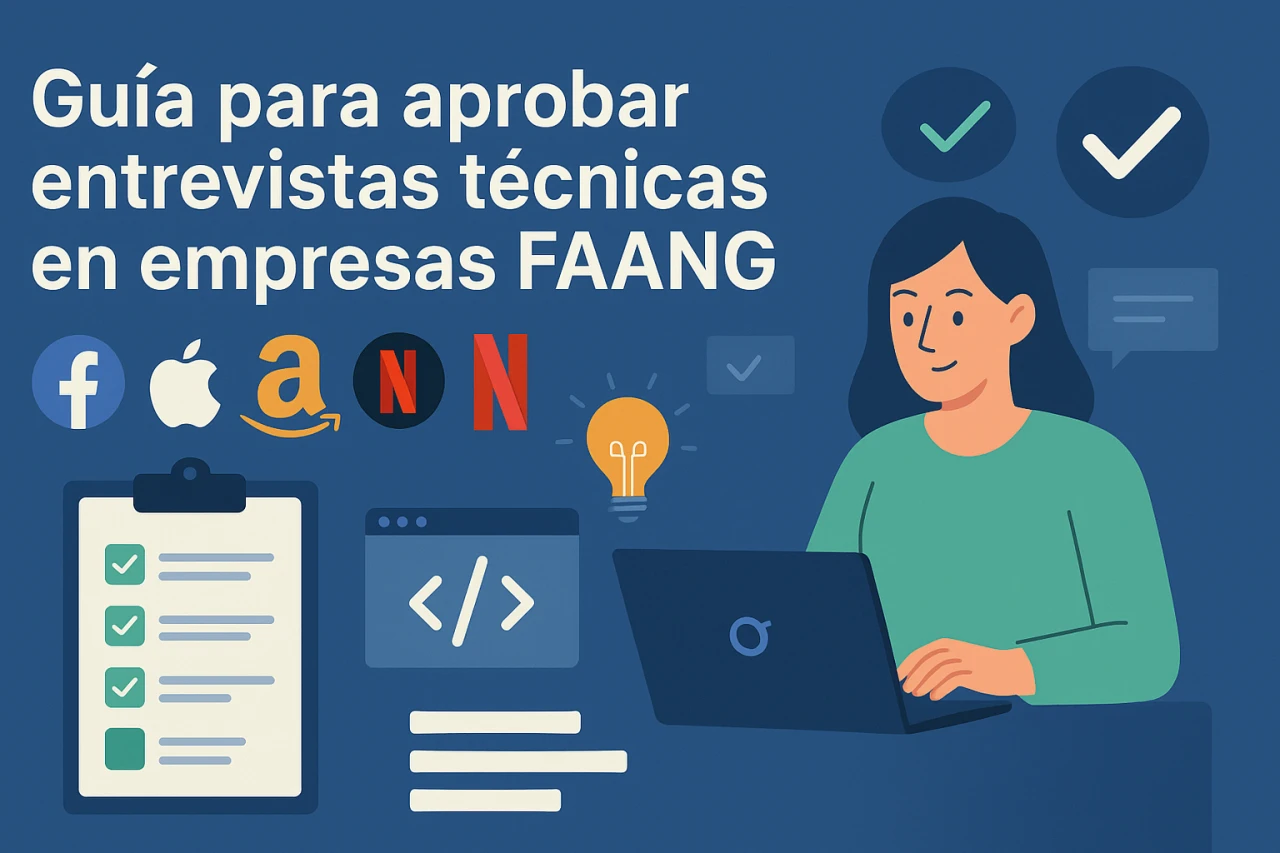 Guía para aprobar entrevistas técnicas en empresas FAANG