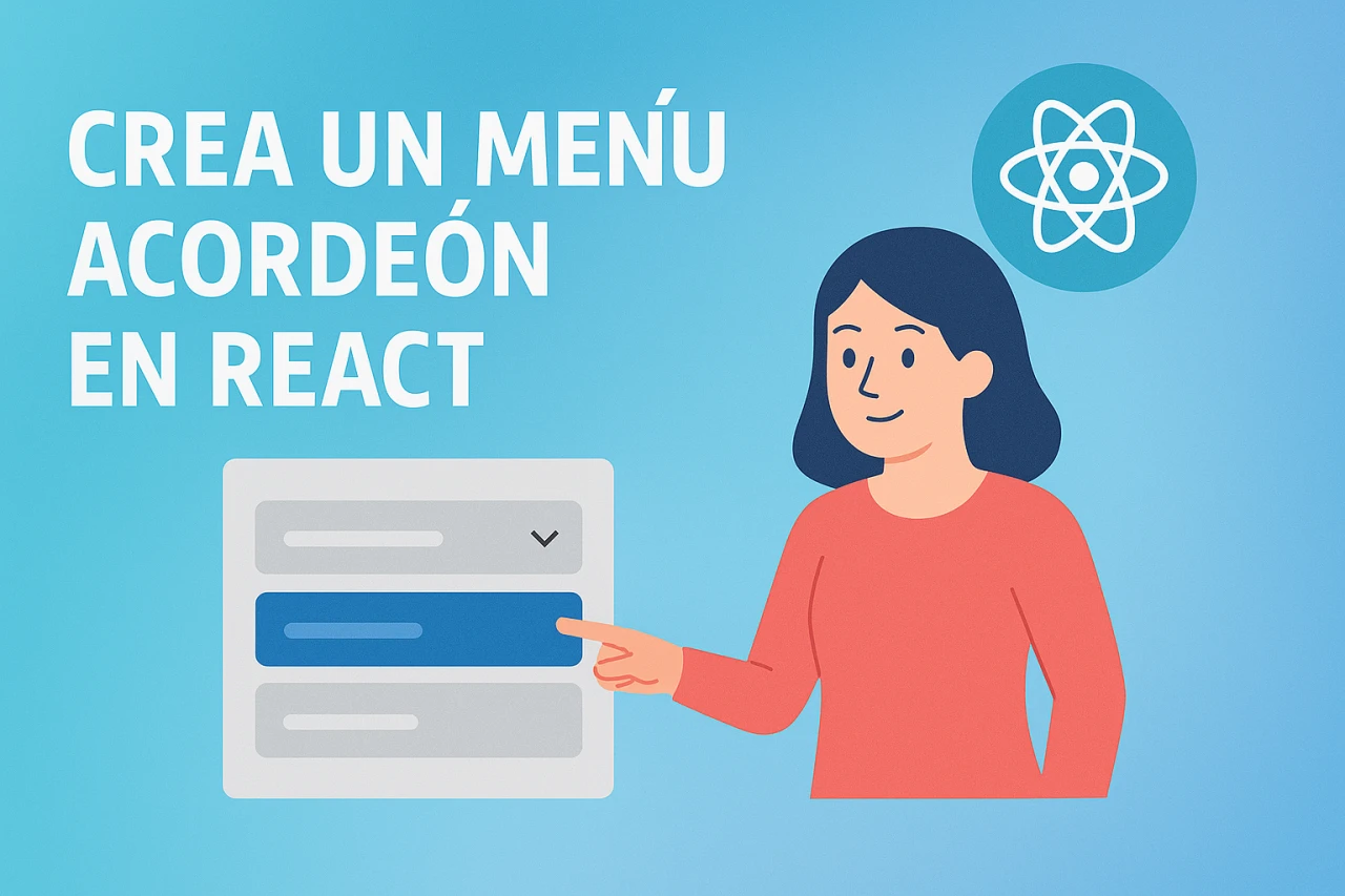 Crea un menú acordeón en React desde cero sin bibliotecas externas