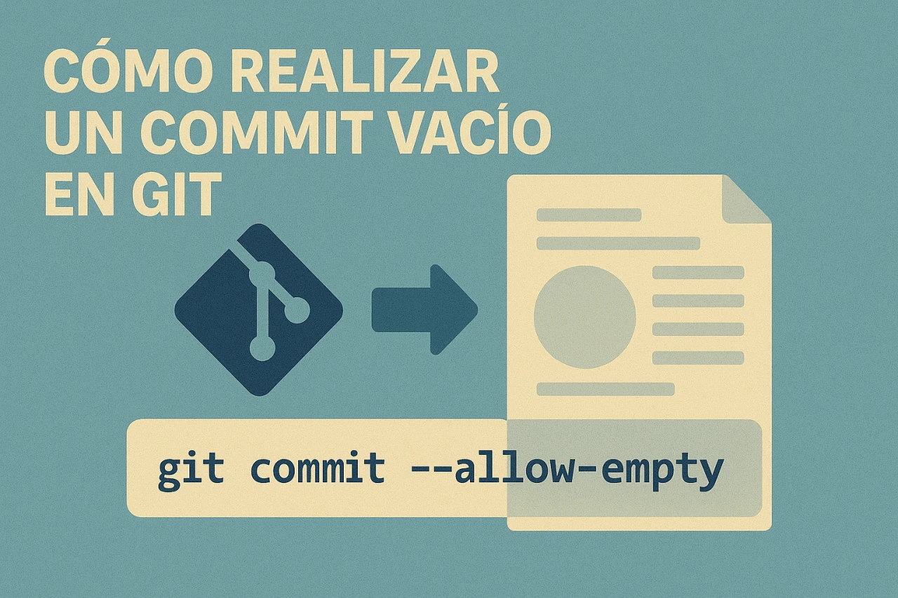 Cómo realizar un commit vacío en Git: Tutorial paso a paso