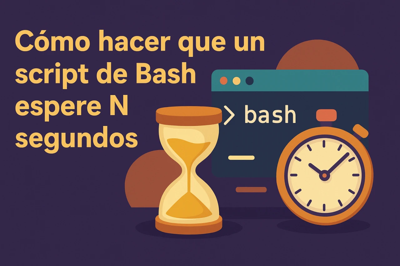 Cómo hacer que un script de Bash espere N segundos: guía práctica