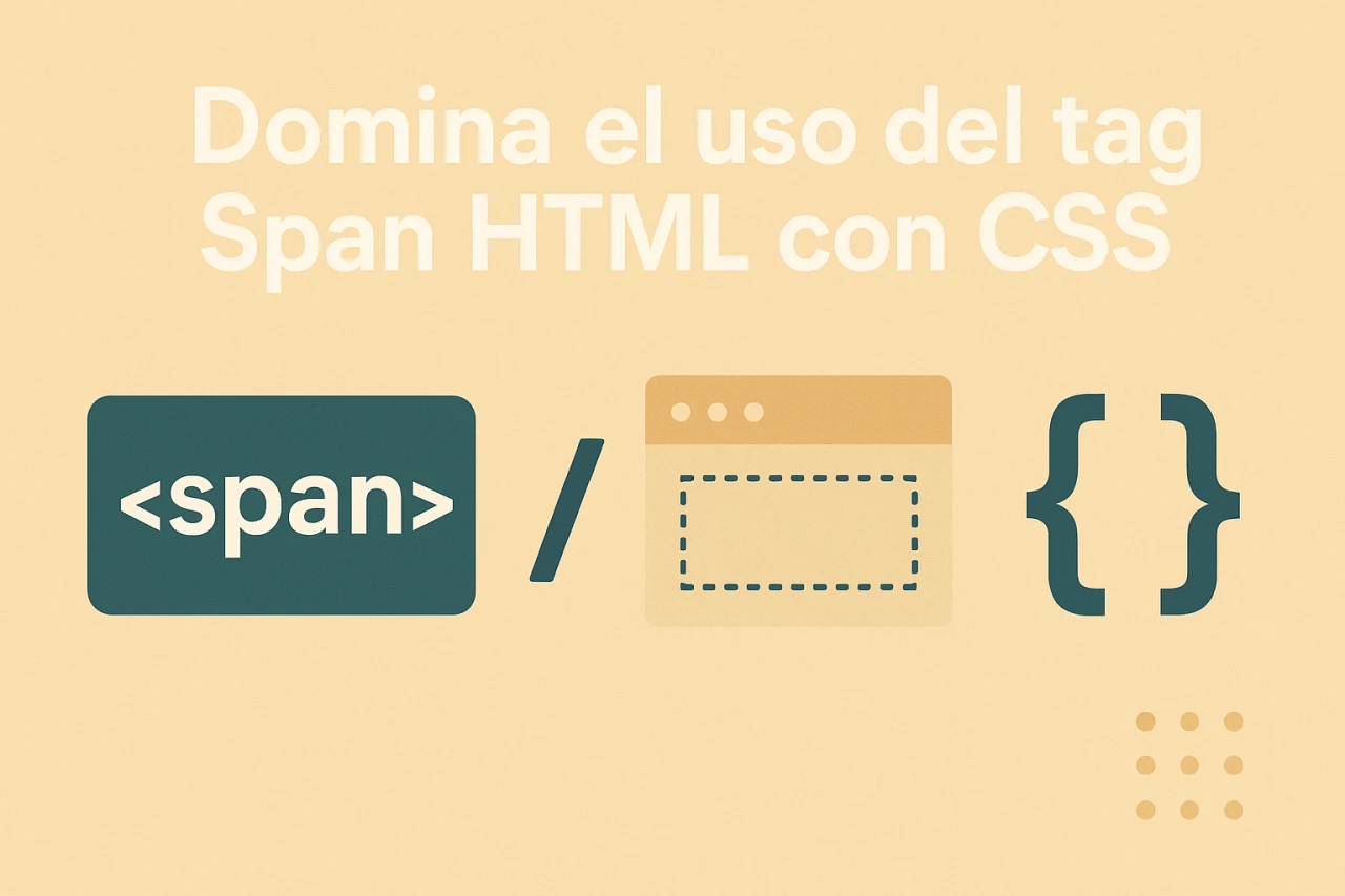 Domina el uso del tag Span HTML con CSS: una guía esencial