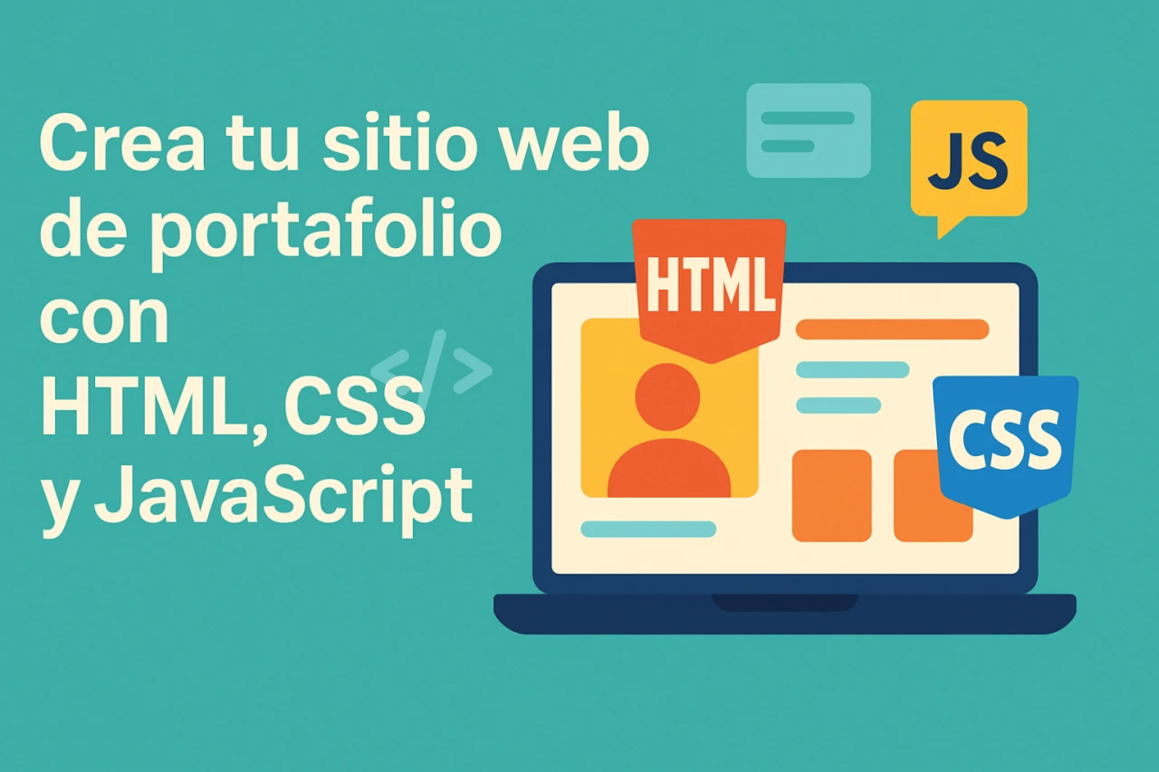 Crear un sitio web de portafolio con HTML, CSS y JavaScript