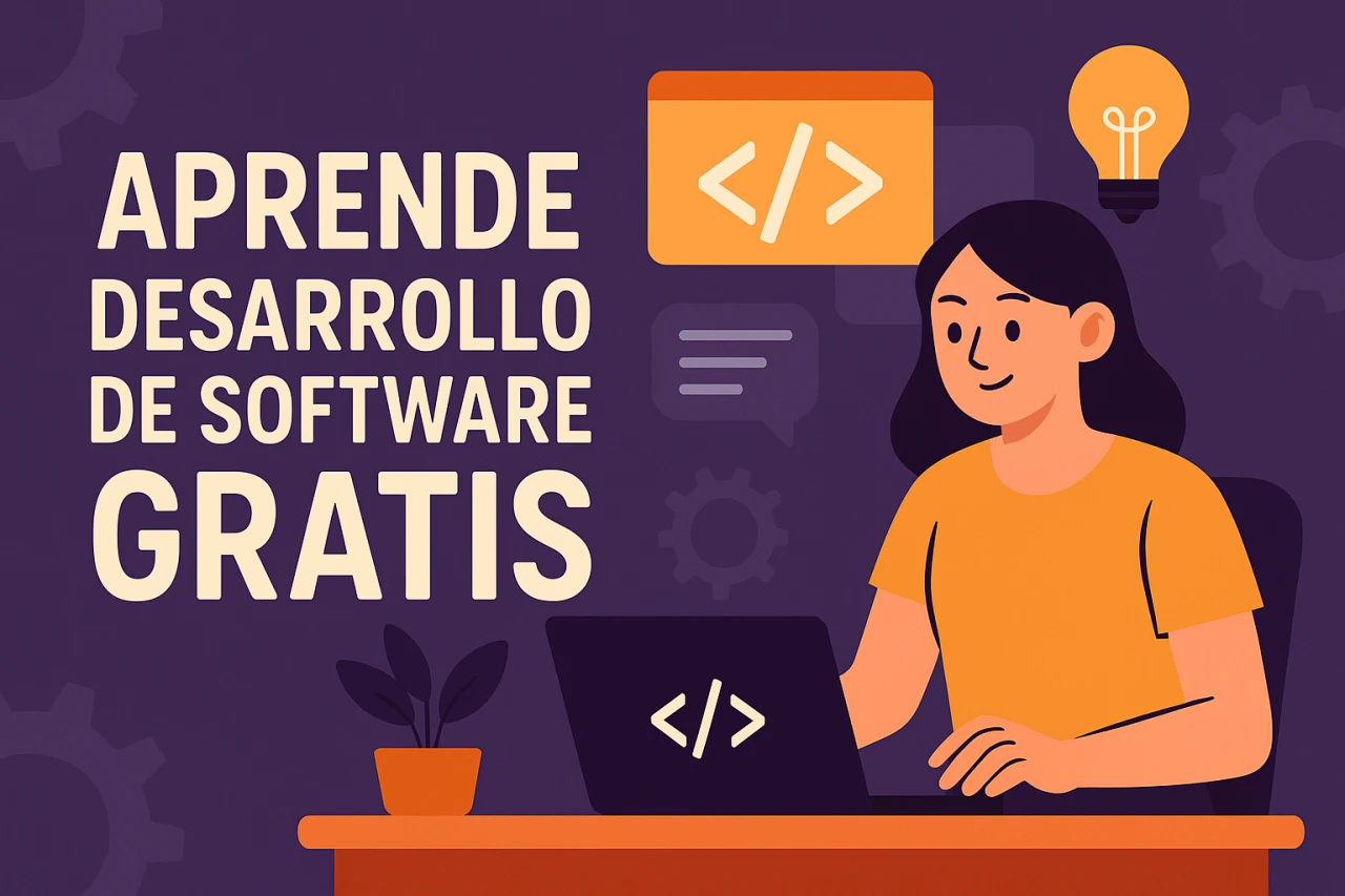 Aprende desarrollo de software gratis: cursos para principiantes