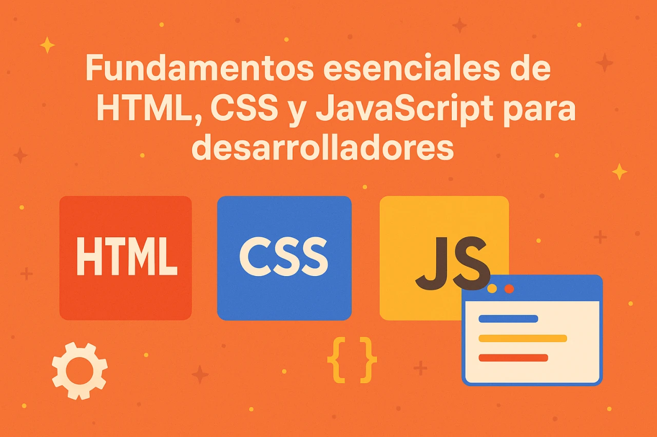 Fundamentos esenciales de HTML, CSS y JavaScript para desarrolladores
