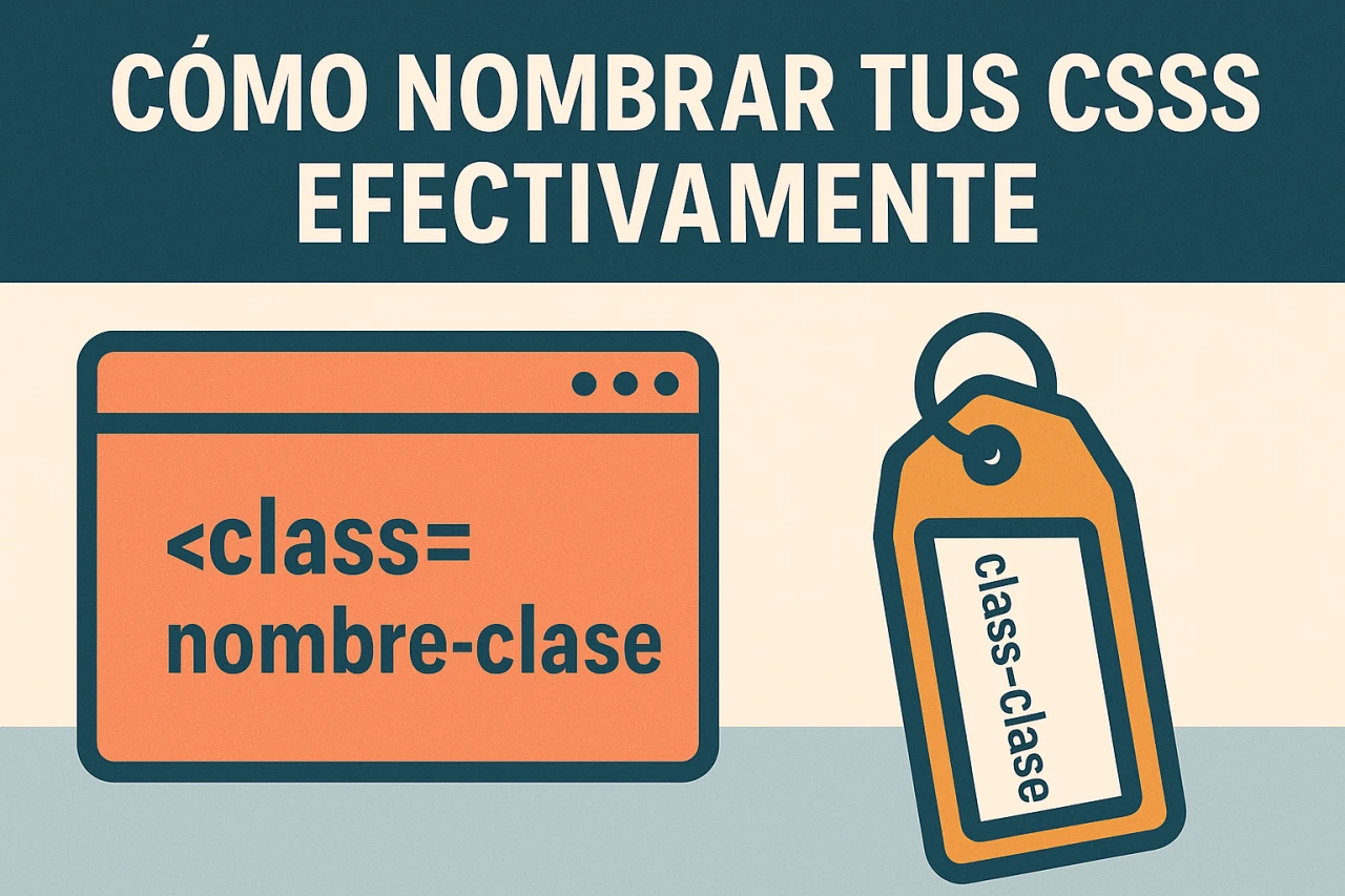 Cómo nombrar tus clases CSS efectivamente: Ahorra tiempo de depuración