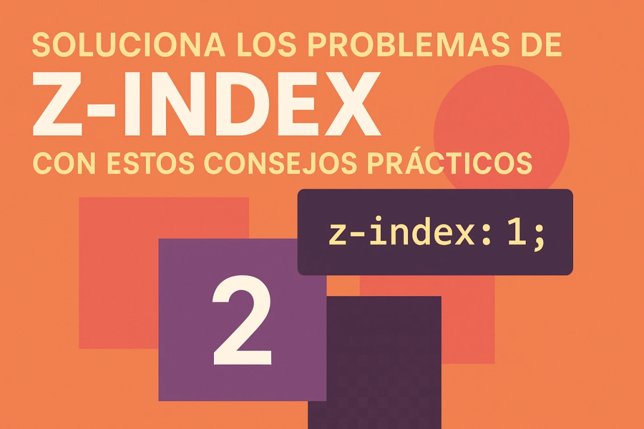 Soluciona los problemas de z-index con estos consejos prácticos