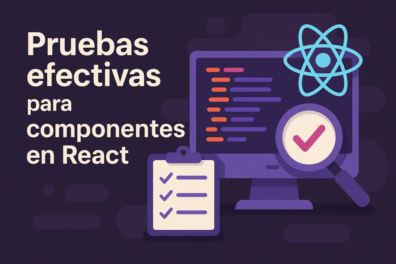 Pruebas efectivas para componentes en React: guía completa