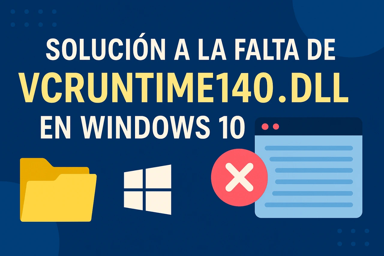 Solución a la falta de vcruntime140.dll en Windows 10