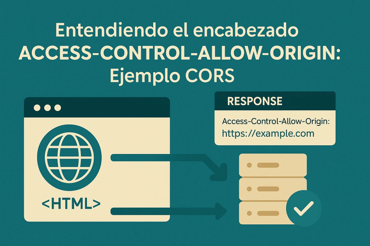 Entendiendo el encabezado Access-Control-Allow-Origin: Ejemplo CORS