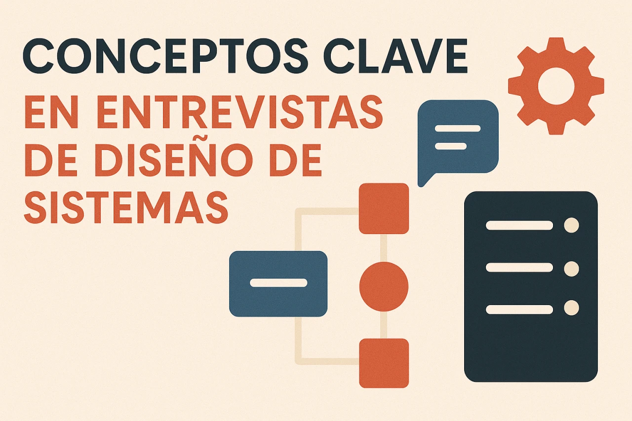 Conceptos clave en entrevistas de diseño de sistemas: Qué debes saber