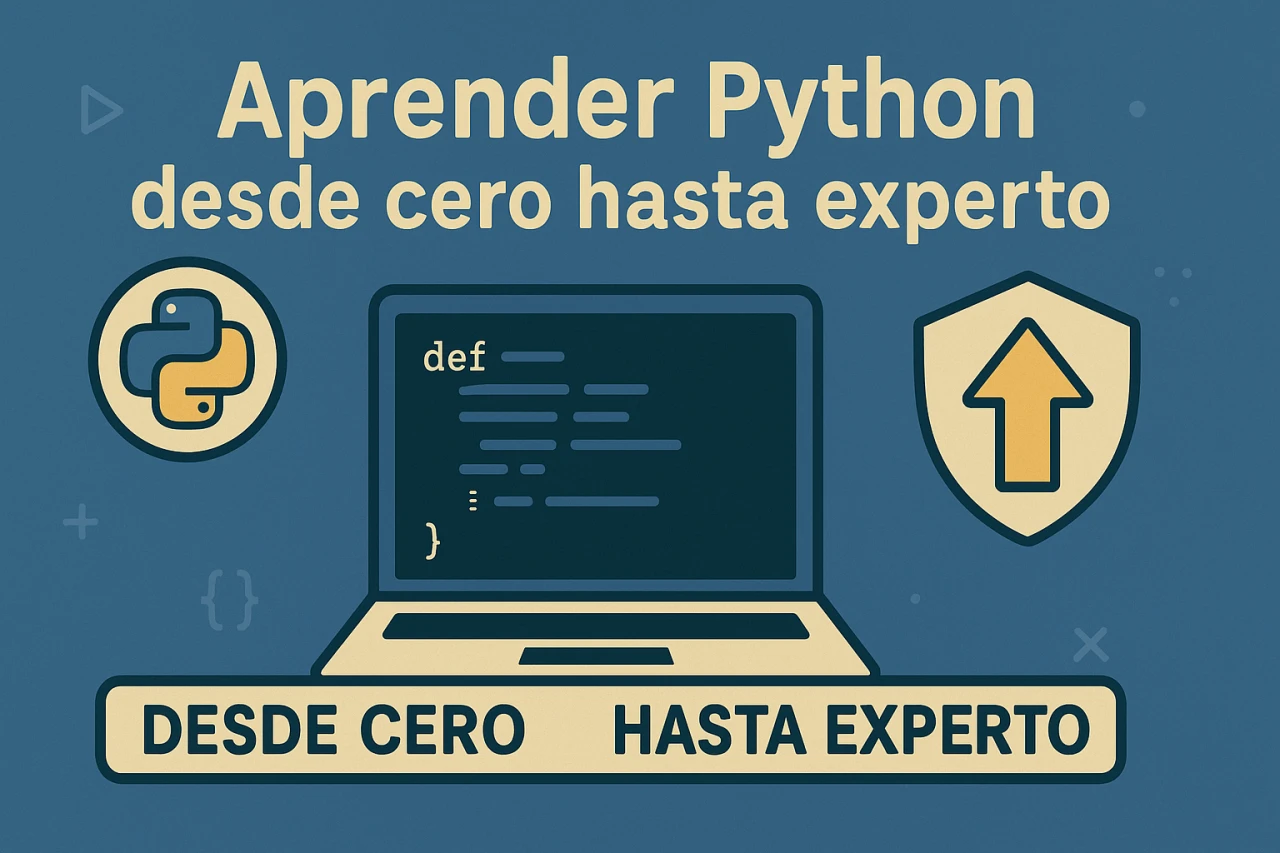 Aprender Python desde cero hasta experto: Guía completa de programación
