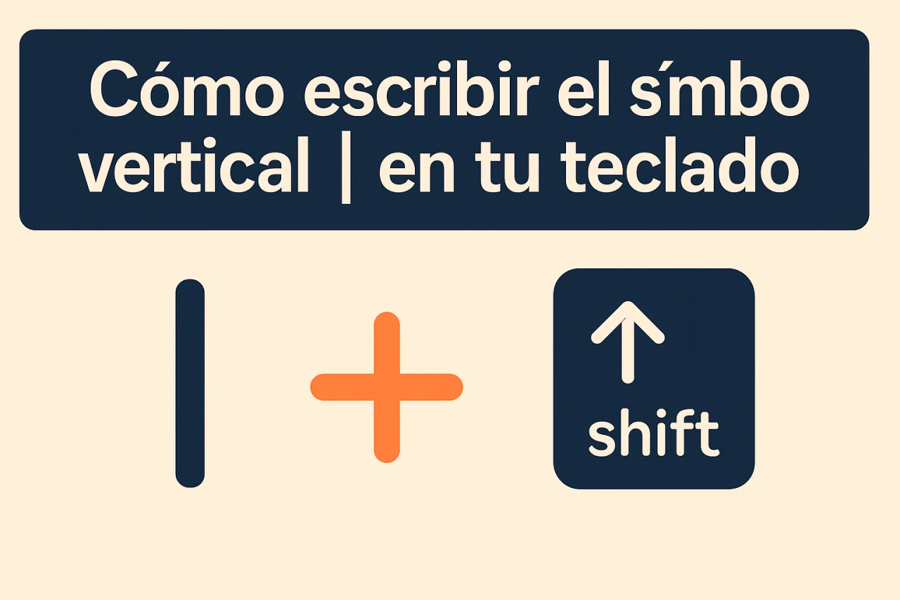 Cómo escribir el símbolo vertical | en tu teclado: Guía completa para programadores