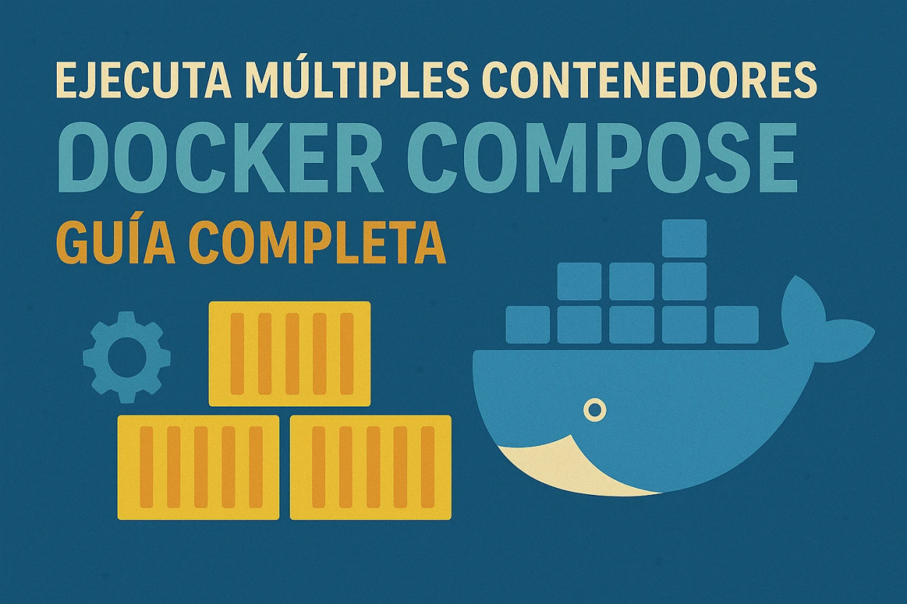Ejecuta múltiples contenedores con Docker Compose: Guía completa