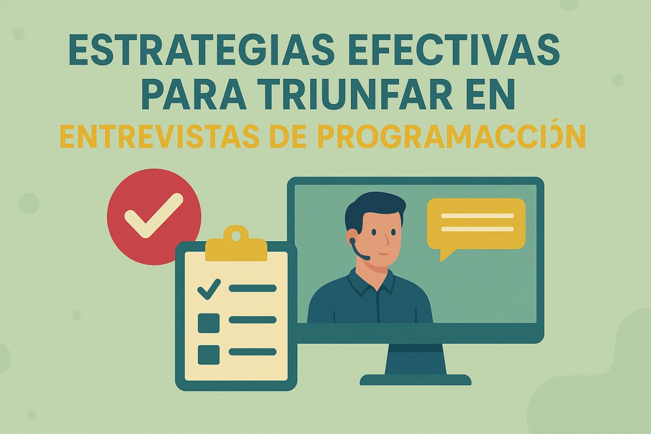 Estrategias efectivas para triunfar en entrevistas de programación