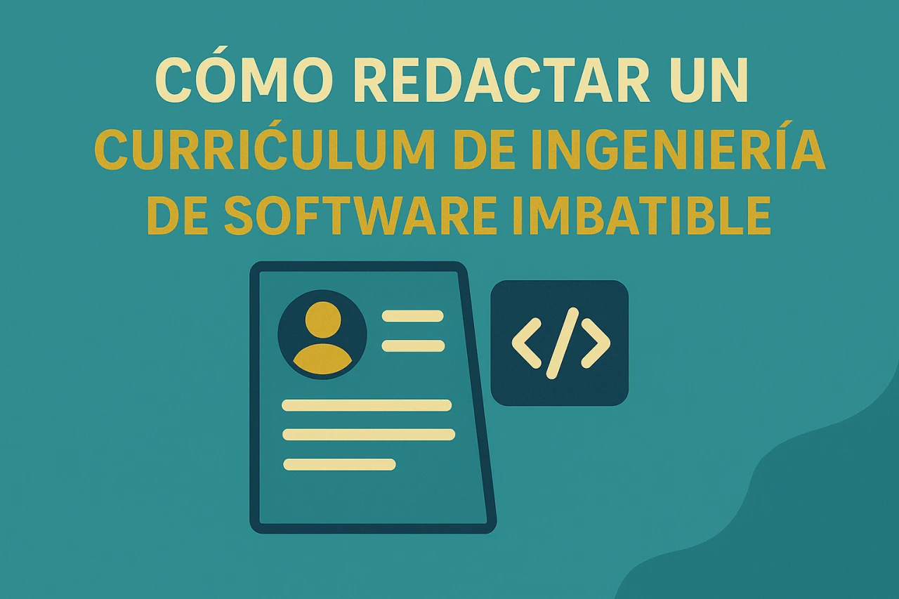 Cómo redactar un currículum de ingeniería de software imbatible