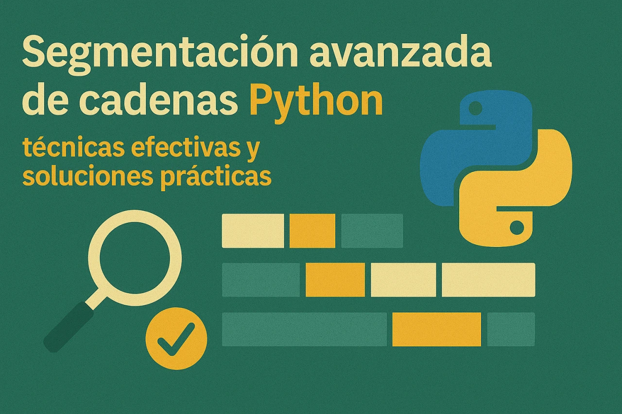 Segmentación avanzada de cadenas Python: técnicas efectivas y soluciones prácticas