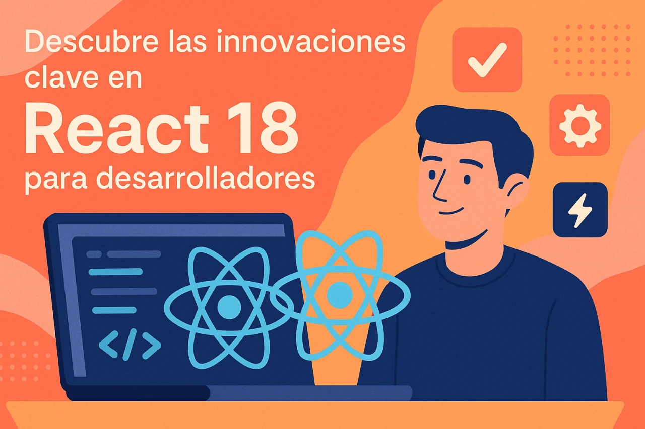 Descubre las innovaciones clave en React 18 para desarrolladores