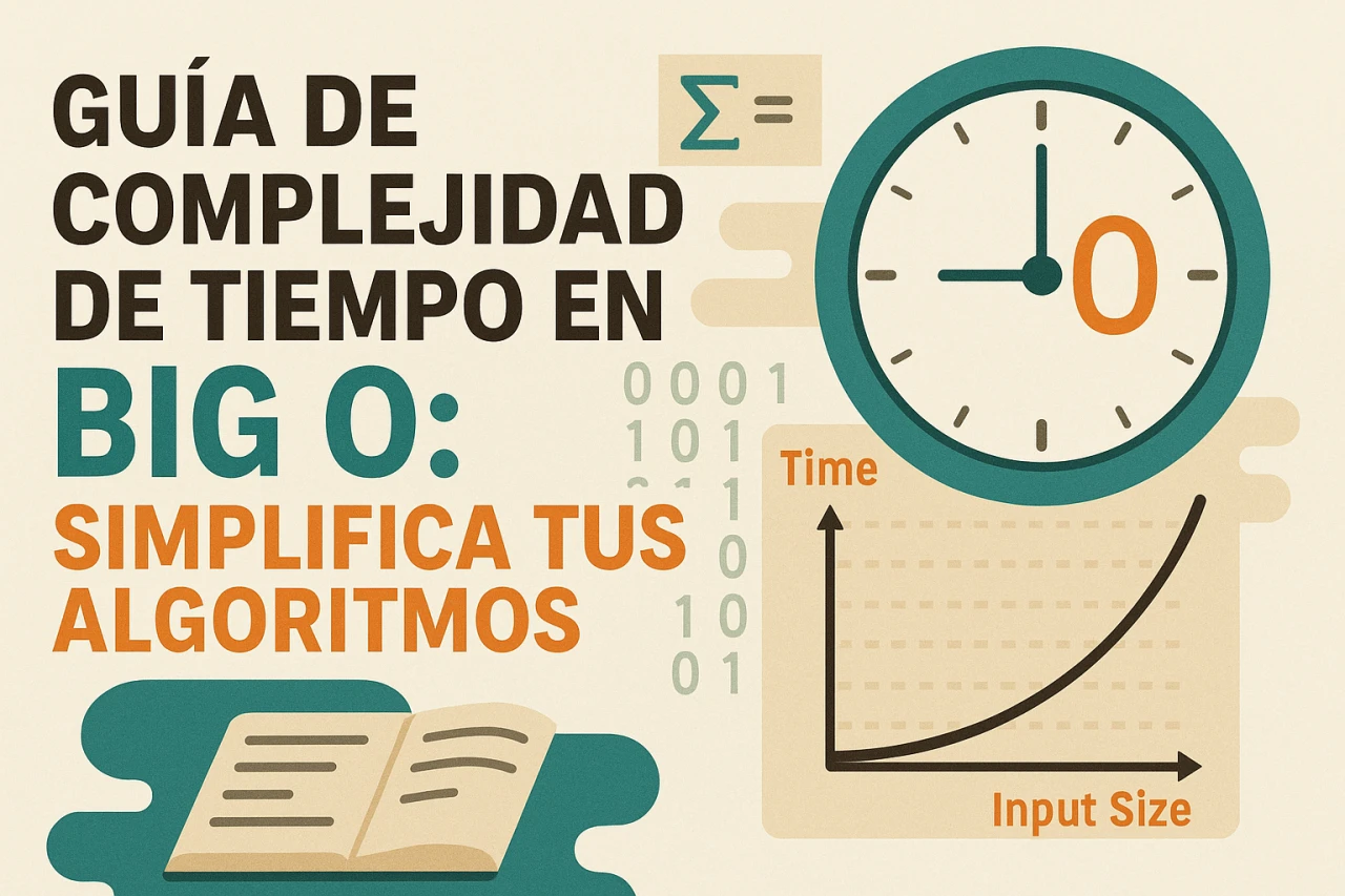 Guía de Complejidad de Tiempo en Big O: Simplifica tus Algoritmos