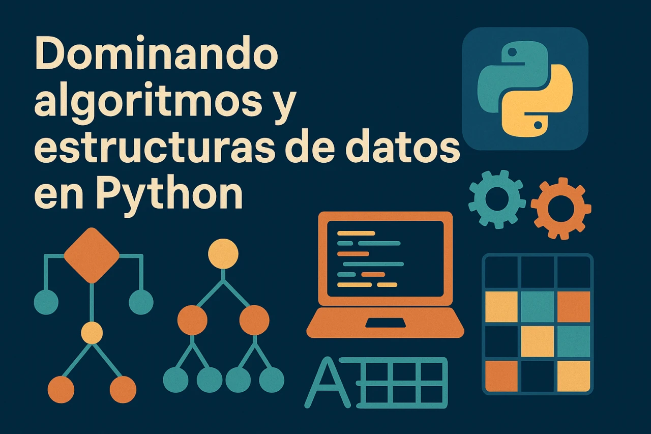 Dominando algoritmos y estructuras de datos en Python: guía avanzada para programadores