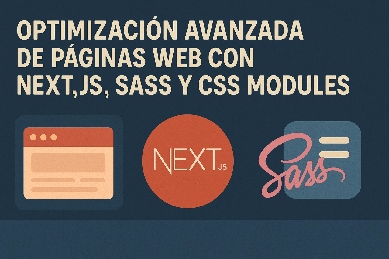 Optimización avanzada de páginas web con Next.js, Sass y CSS Modules
