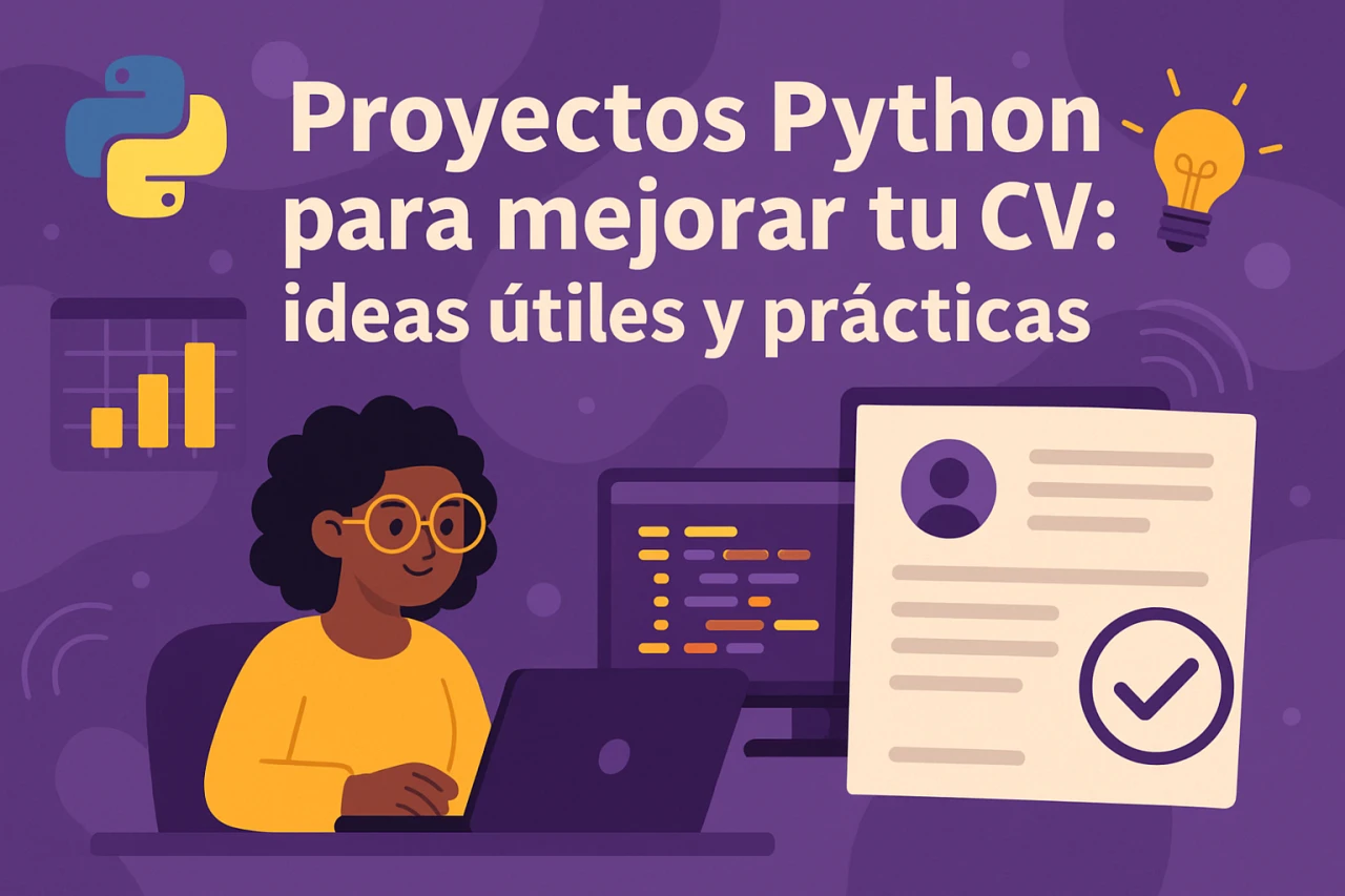 Proyectos Python para mejorar tu CV: ideas útiles y prácticas