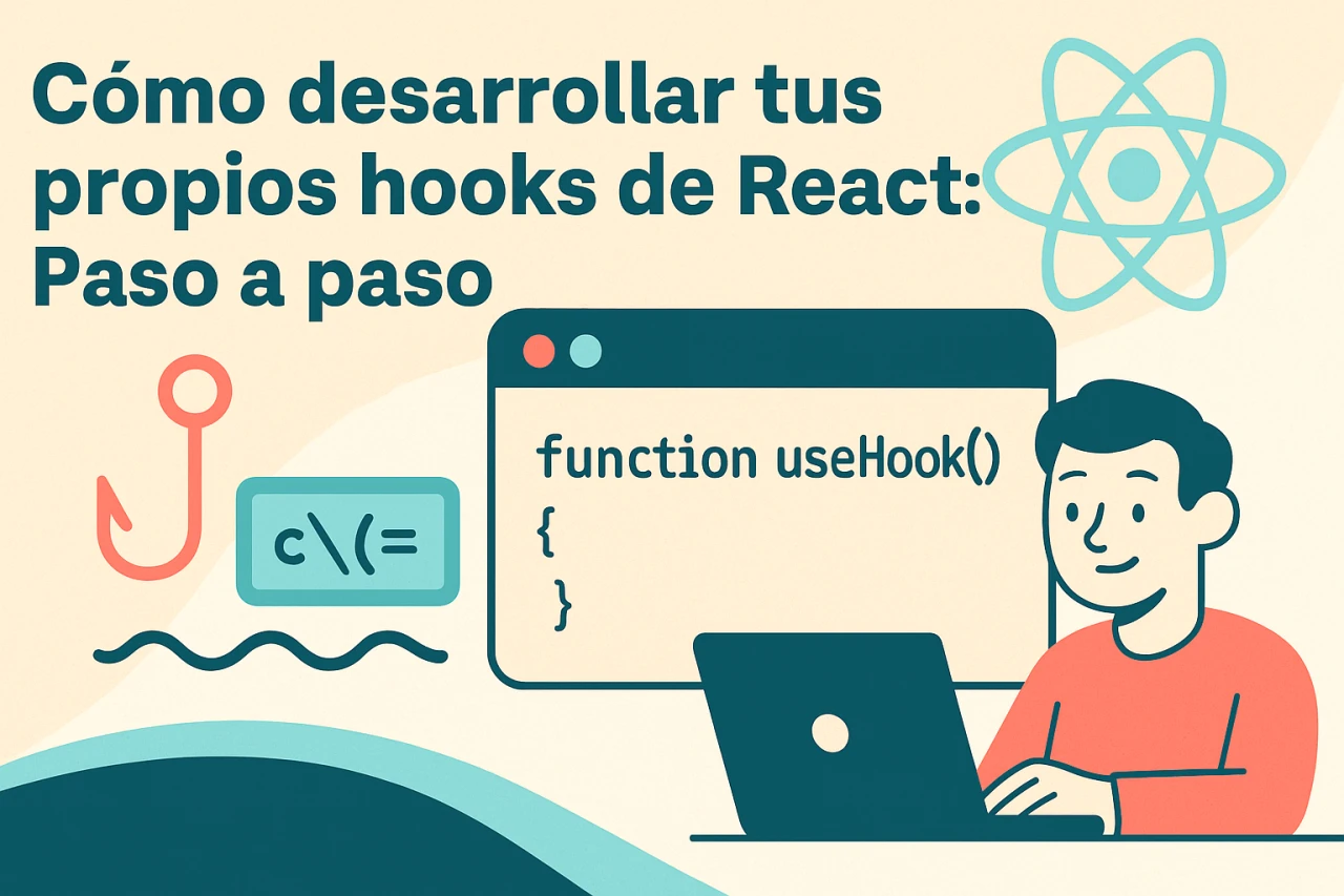 Cómo desarrollar tus propios hooks de React: Paso a paso