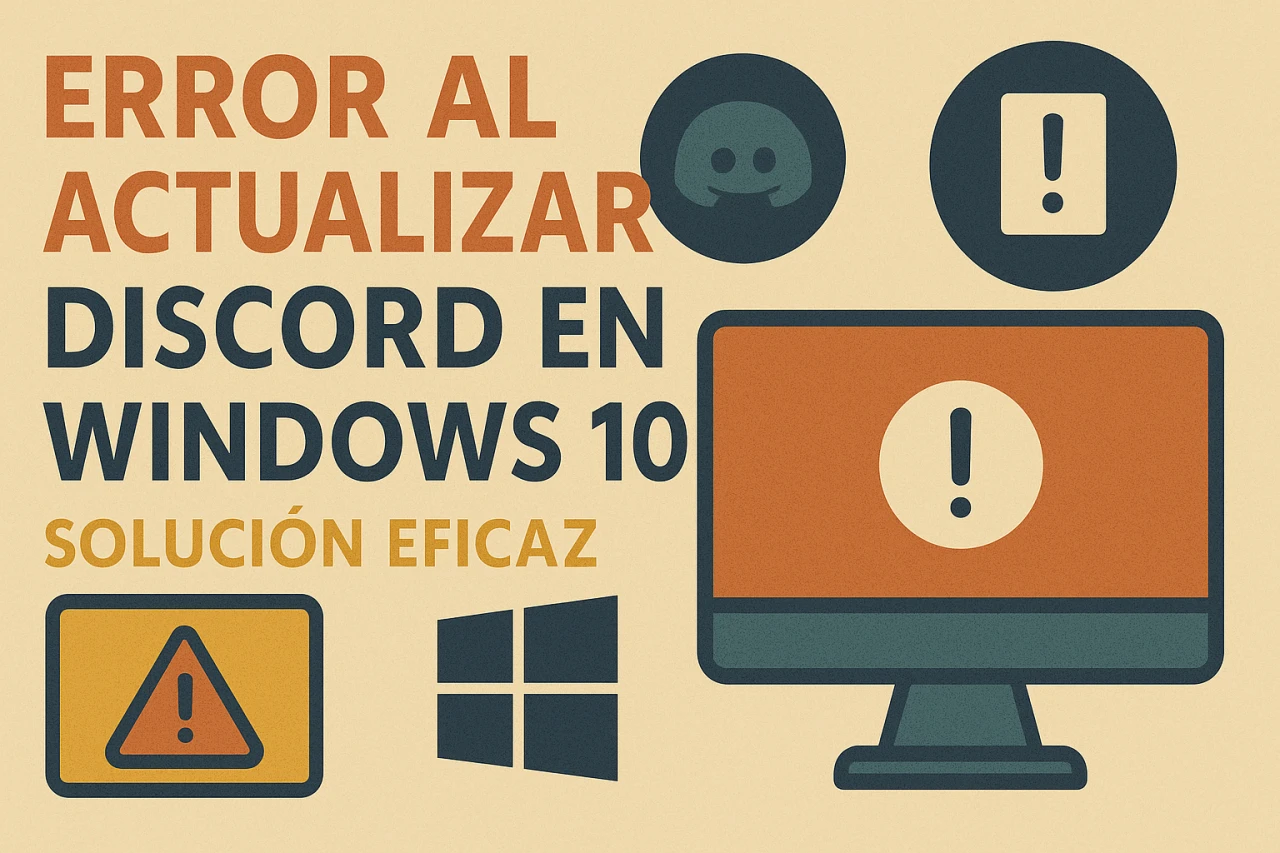 Error al actualizar Discord en Windows 10: solución eficaz