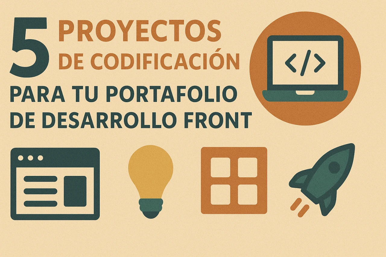 5 Proyectos de Codificación para tu Portafolio de Desarrollo Front End