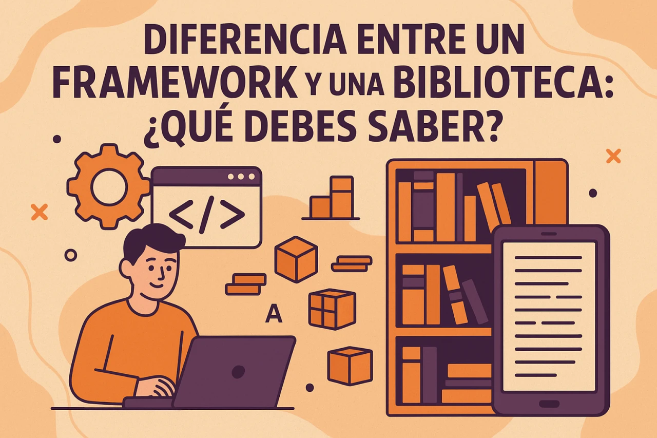 Diferencia entre un framework y una biblioteca: ¿Qué debes saber?