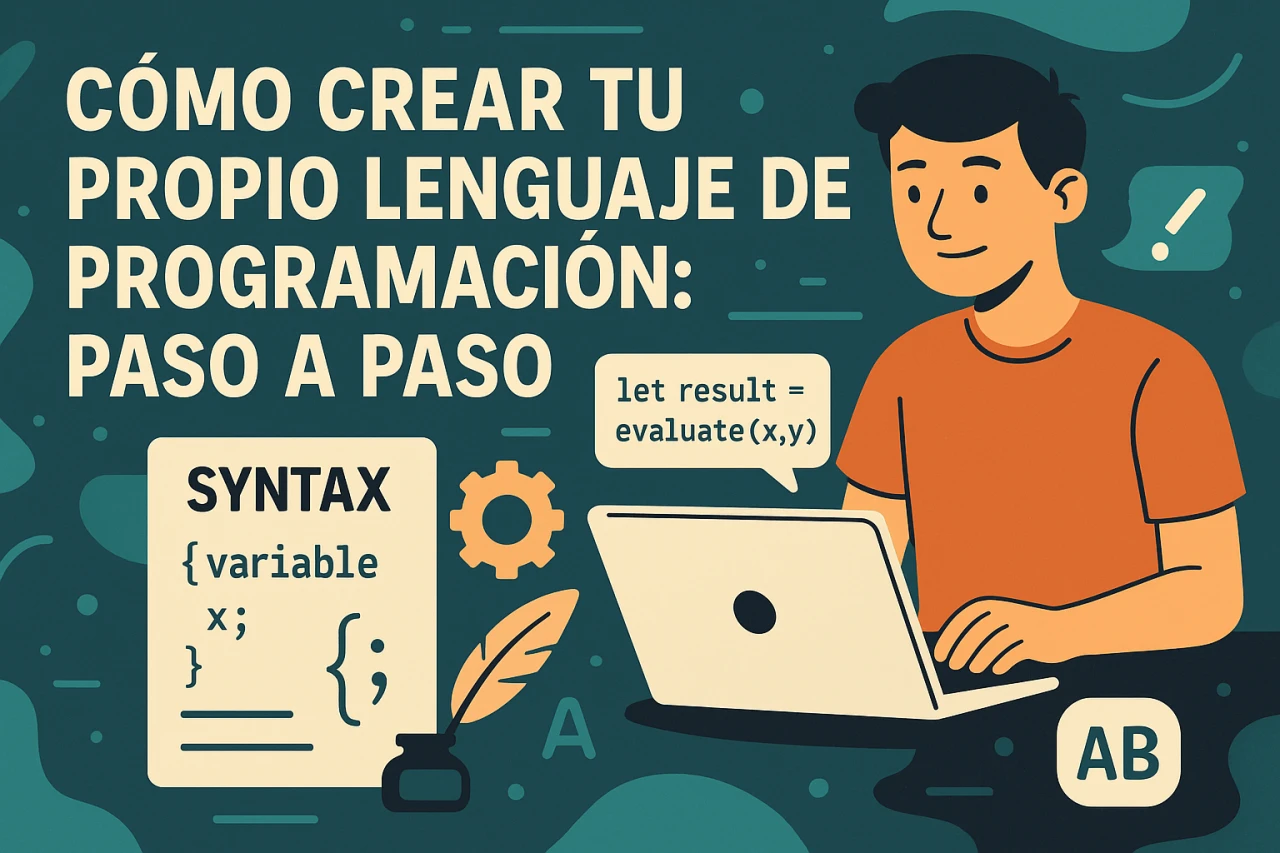Cómo crear tu propio lenguaje de programación: Paso a paso