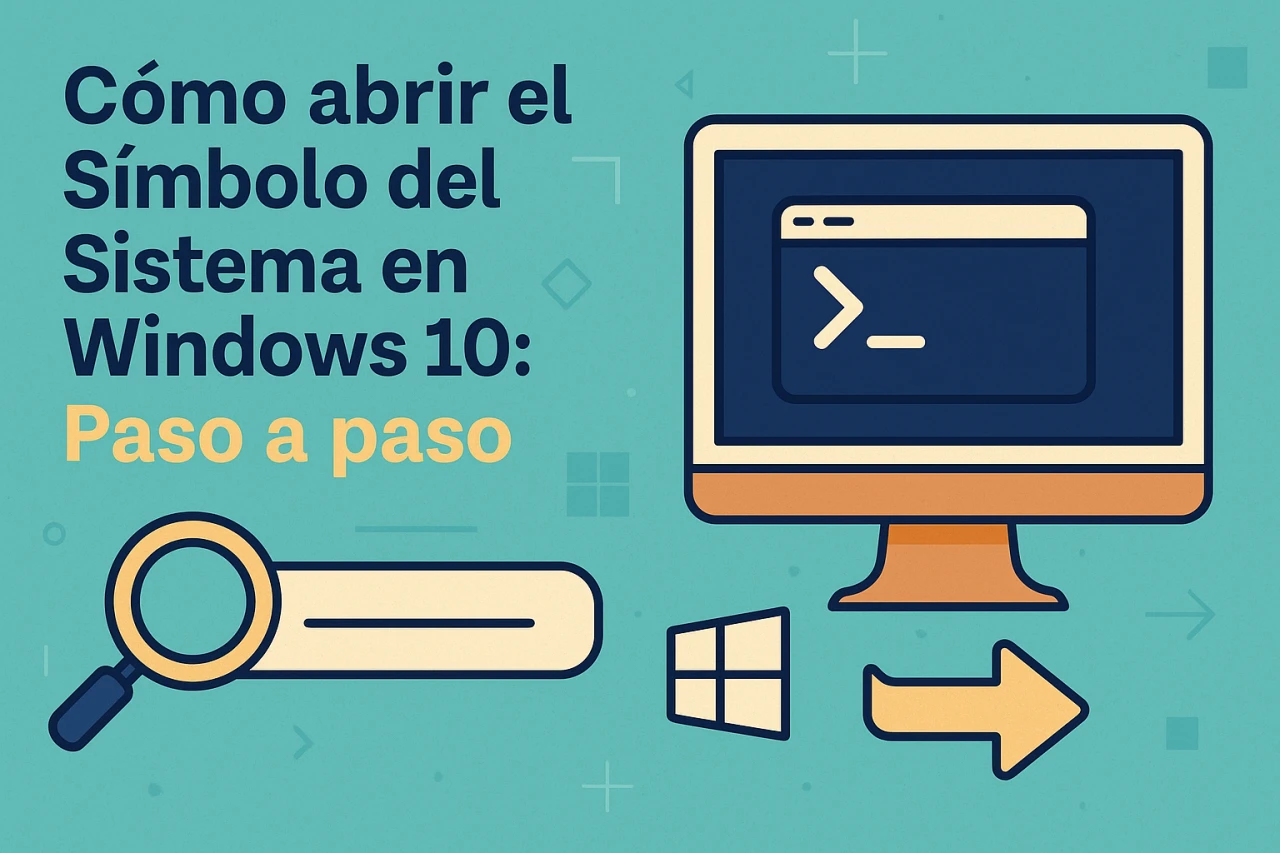 Cómo abrir el Símbolo del Sistema en Windows 10: Paso a paso