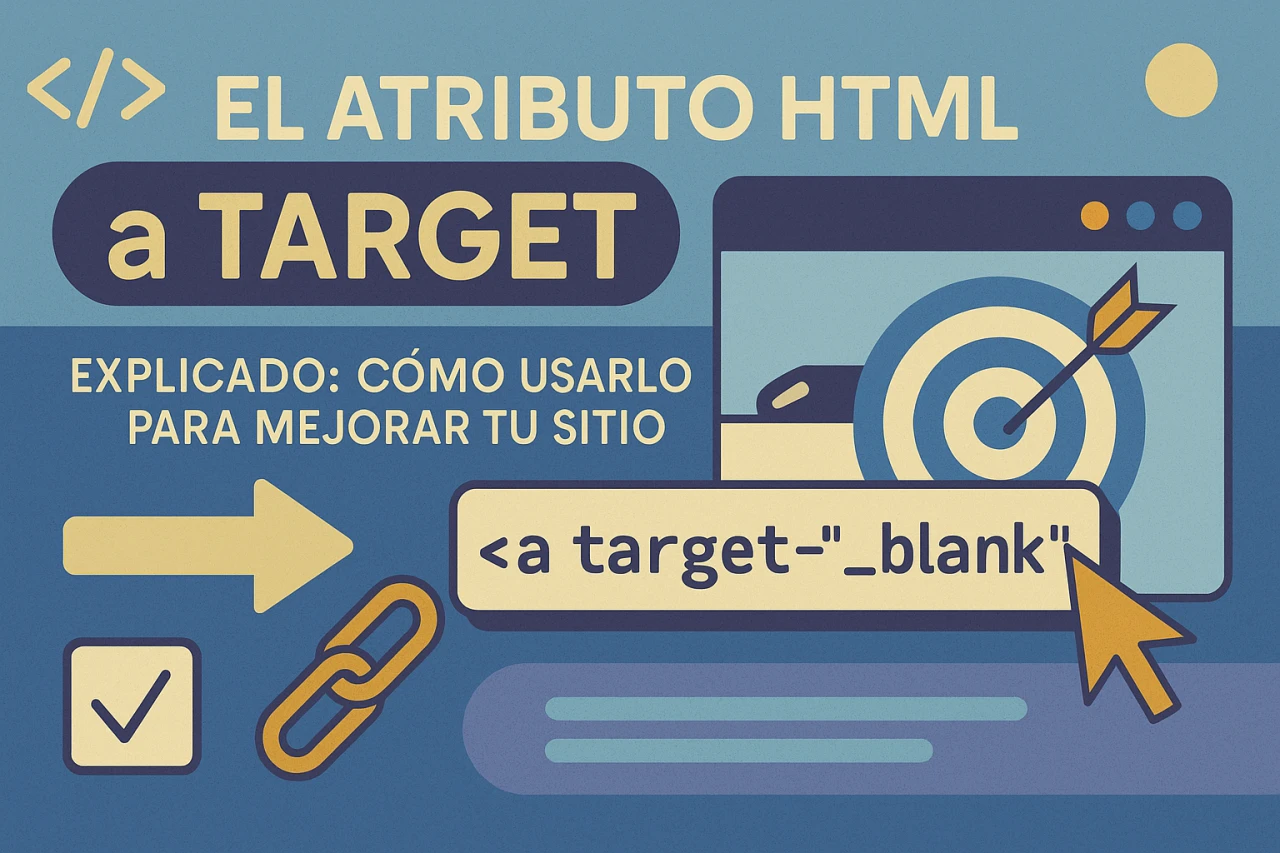 El Atributo HTML a Target Explicado: Cómo usarlo para mejorar tu sitio