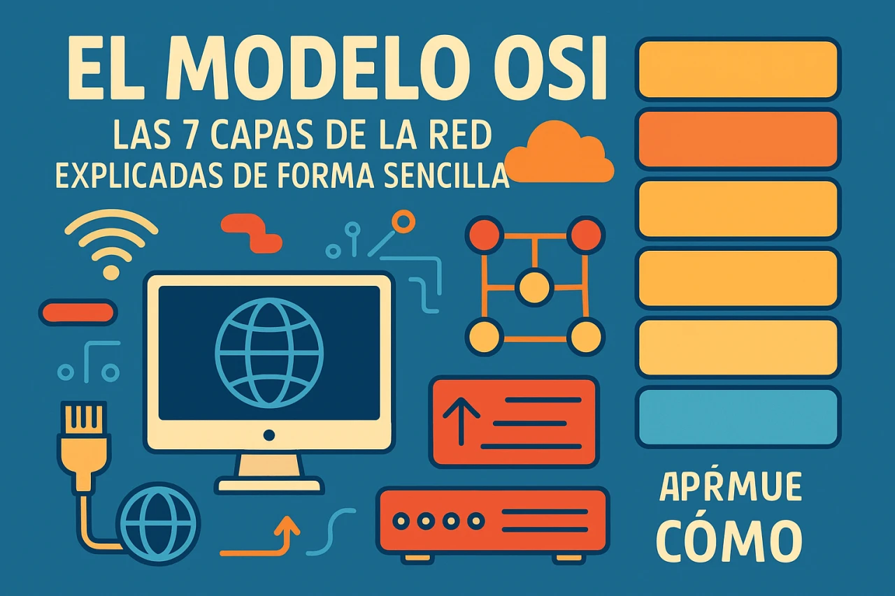 El Modelo OSI: Las 7 capas de la red explicadas de forma sencilla