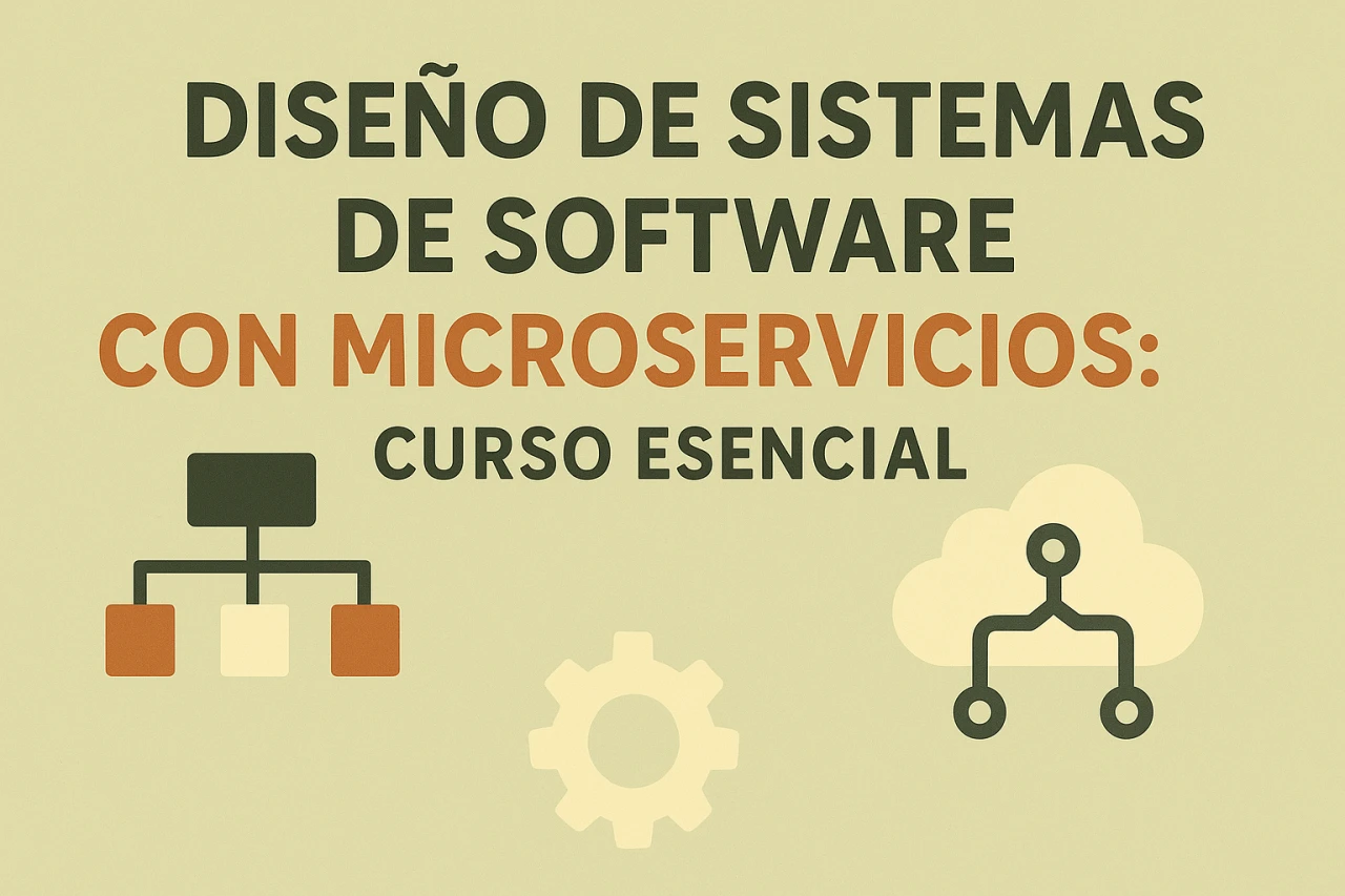 Diseño de sistemas de software con microservicios: Curso esencial