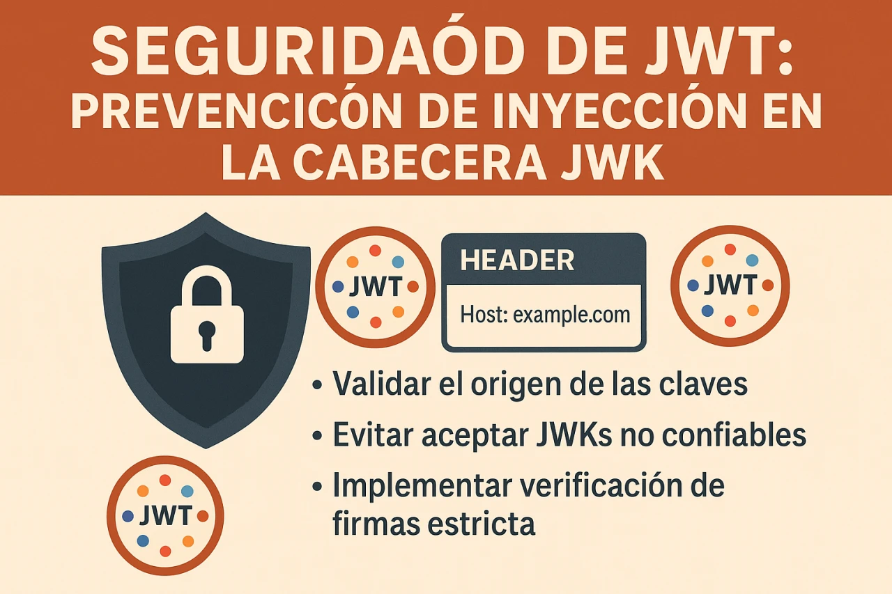 Explotación de JWT por inyección de cabecera JWK
