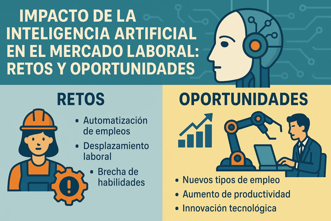 Impacto de la inteligencia artificial en el mercado laboral: retos y oportunidades