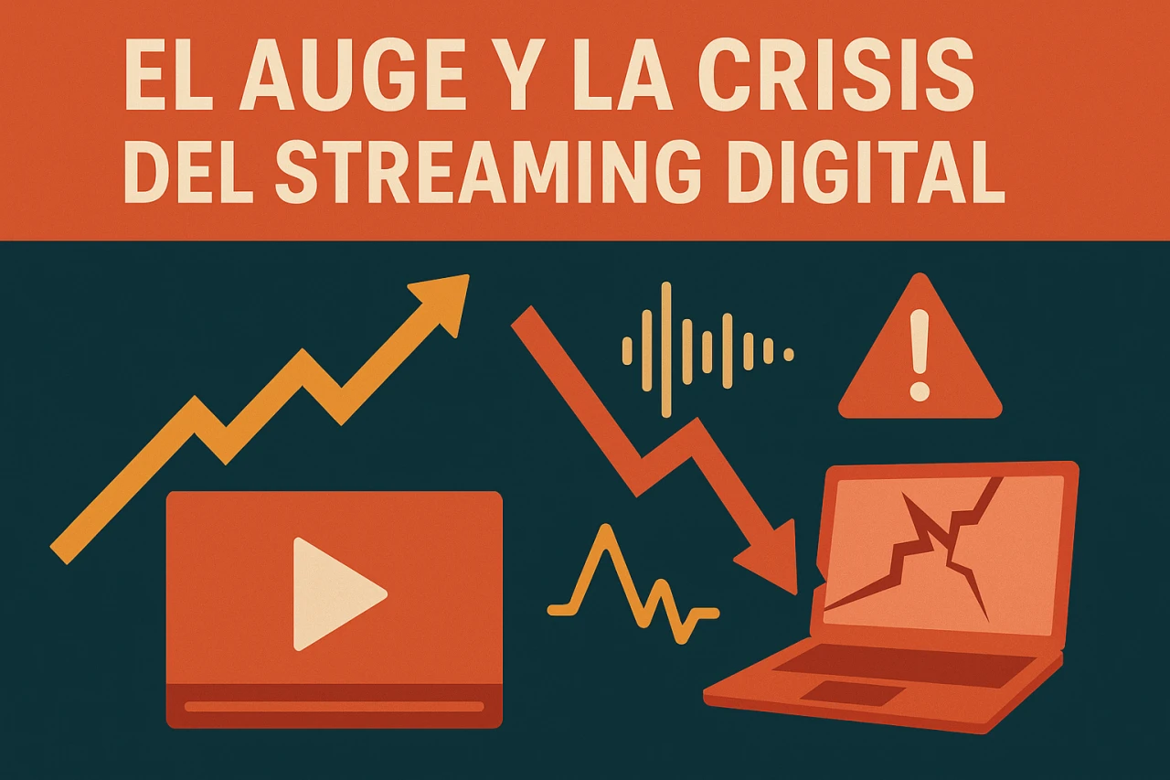 El auge y la crisis del streaming digital