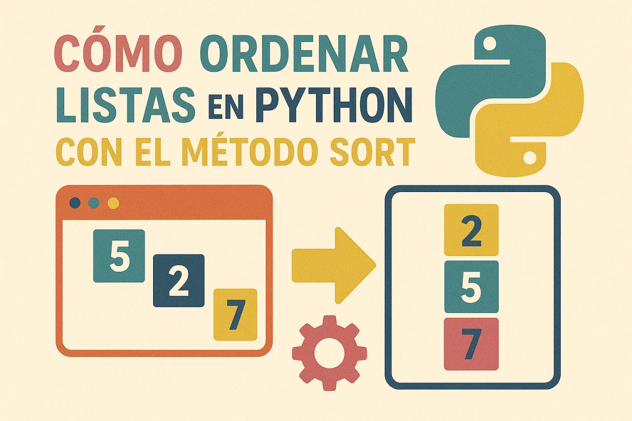 Cómo Ordenar Listas en Python con el Método Sort