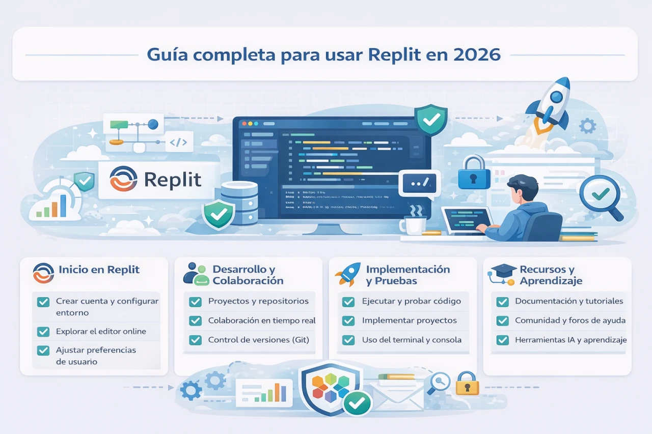 Guía completa para usar Replit en 2026