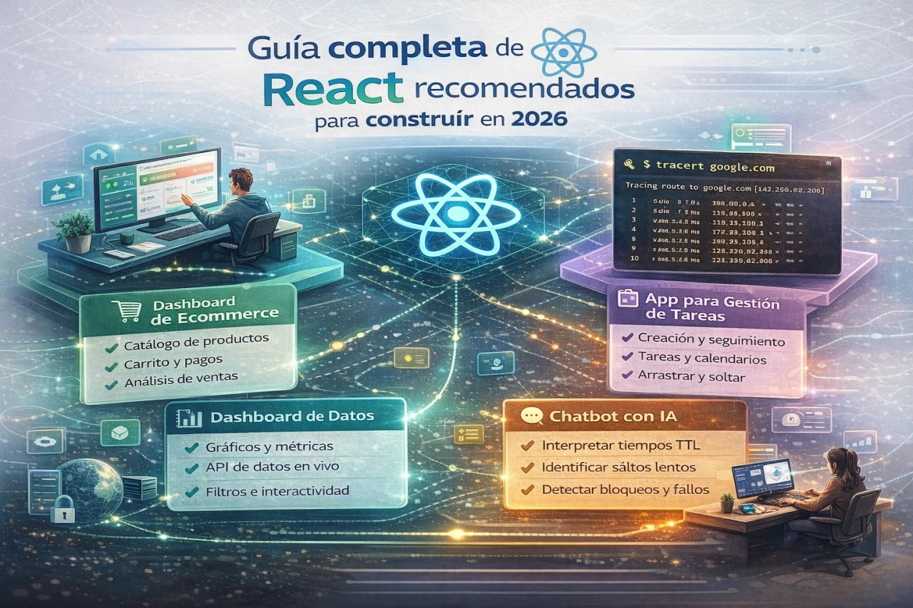 Proyectos de React recomendados para construir en 2026