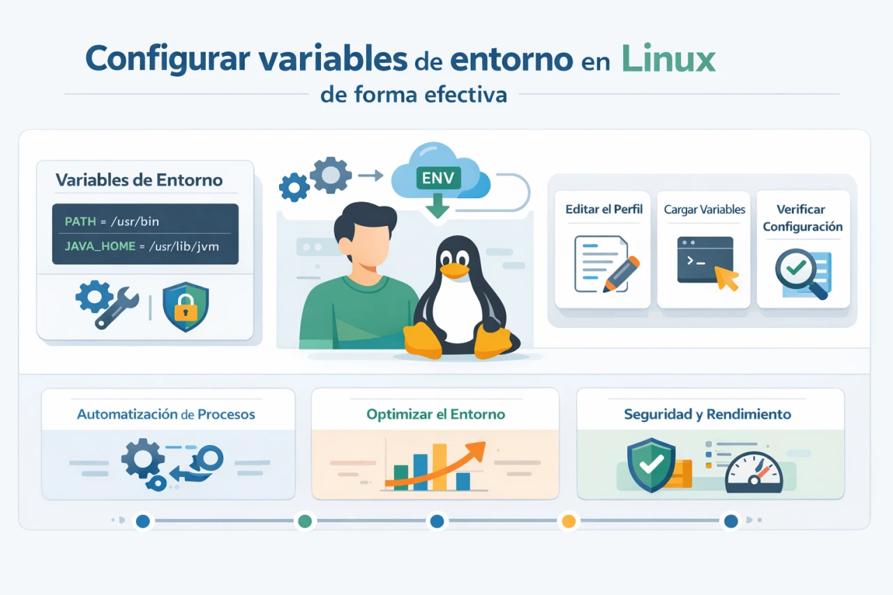 Configurar variables de entorno en Linux de forma efectiva