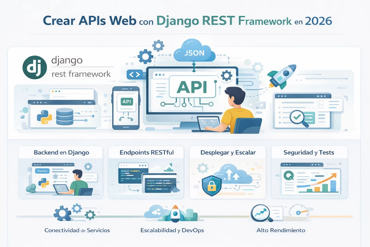 Crear APIs Web con Django REST Framework en 2026